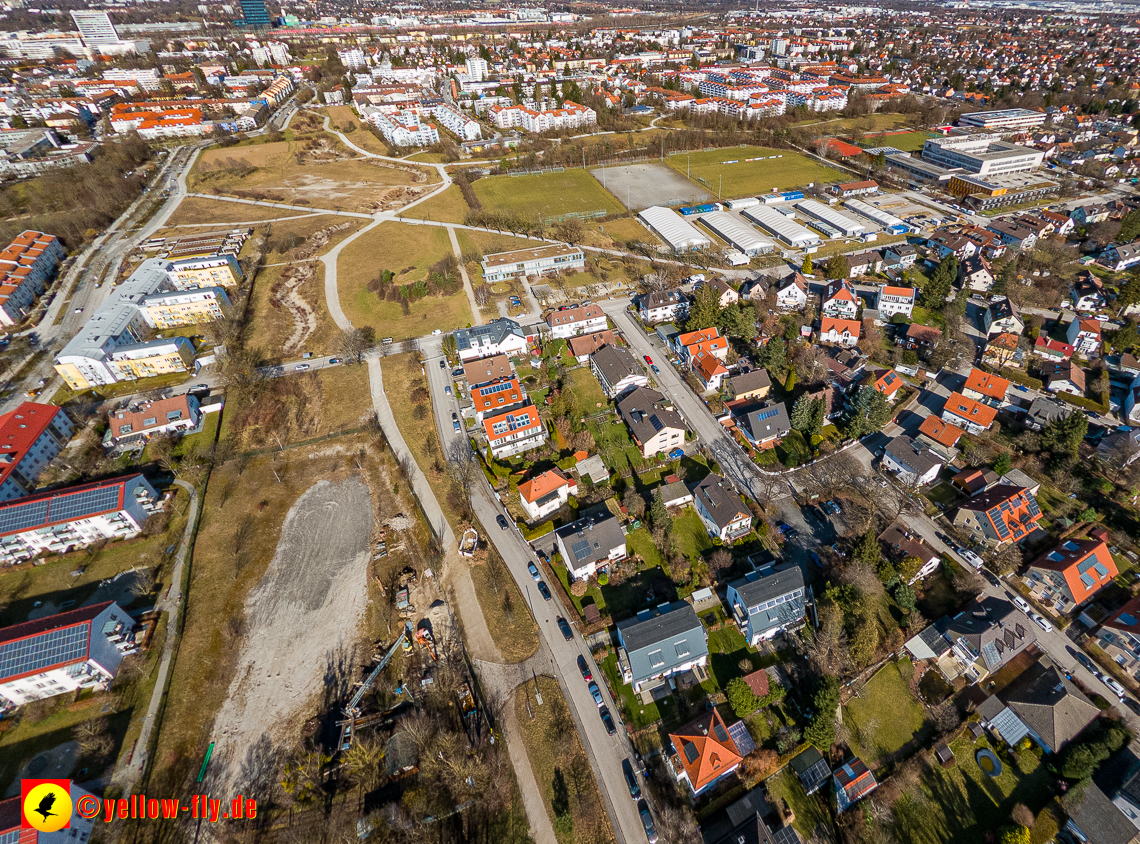 20.02.2023 - der Hachinger Bach und das Michaelibad in Neuperlach